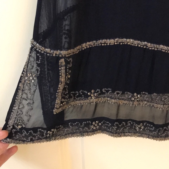 Juicy navy, beaded top - Picture 3 of 3